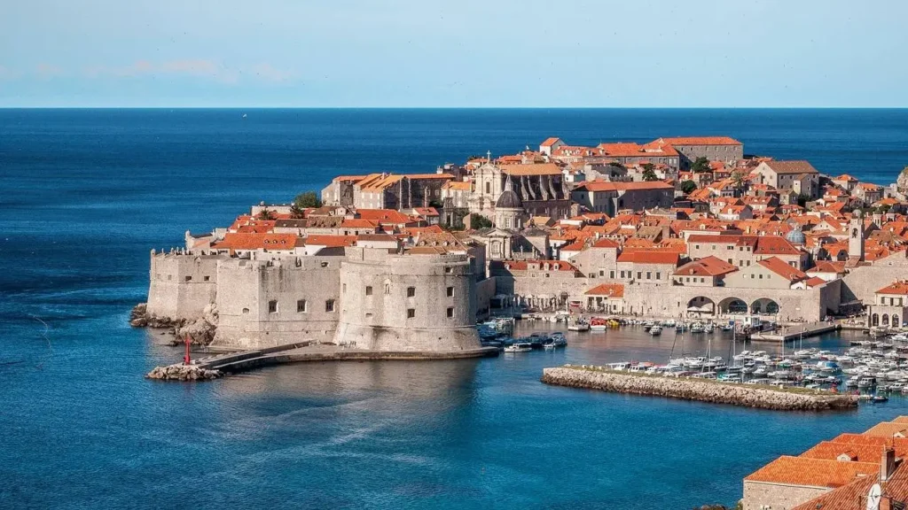 Cheap country to travel Dubrovnik Croatia in Europe.