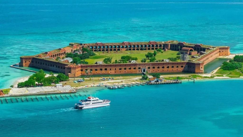 Key West's Fort Jefferson, Castles in Florida Key