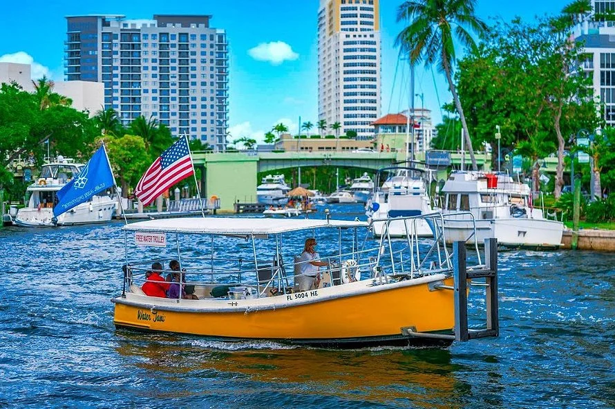 Take A Ride on The Water Taxis