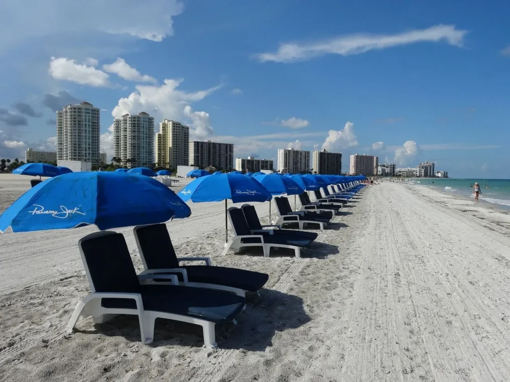 Clearwater Beach in florida