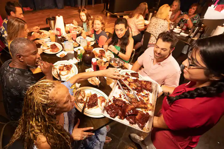 All You Can Eat BBQ Dinner and Show at Tropical Isle with Sightseeing Cruise