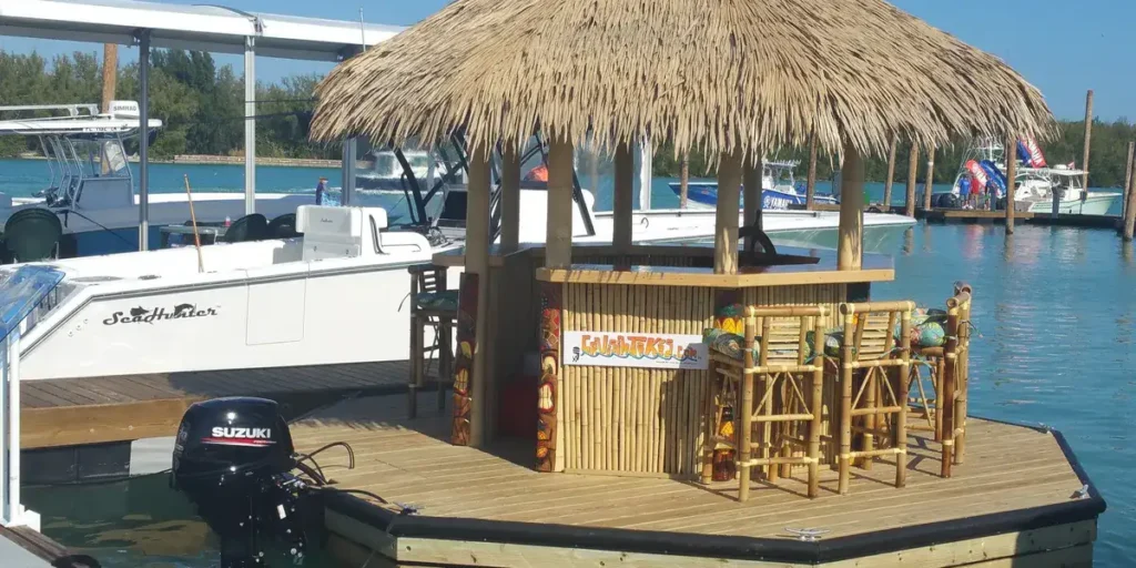 Book Your Own Floating Tiki Bar